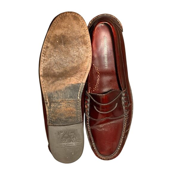 Johnston & Murphy Leather Penny Loafers Men’s Size 10.5 Dress Shoes main image 8